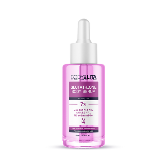 BodyLita Glutathione 7% Active Serum Body Serum, Brightening & Tone-Evening Treatment, 50ml